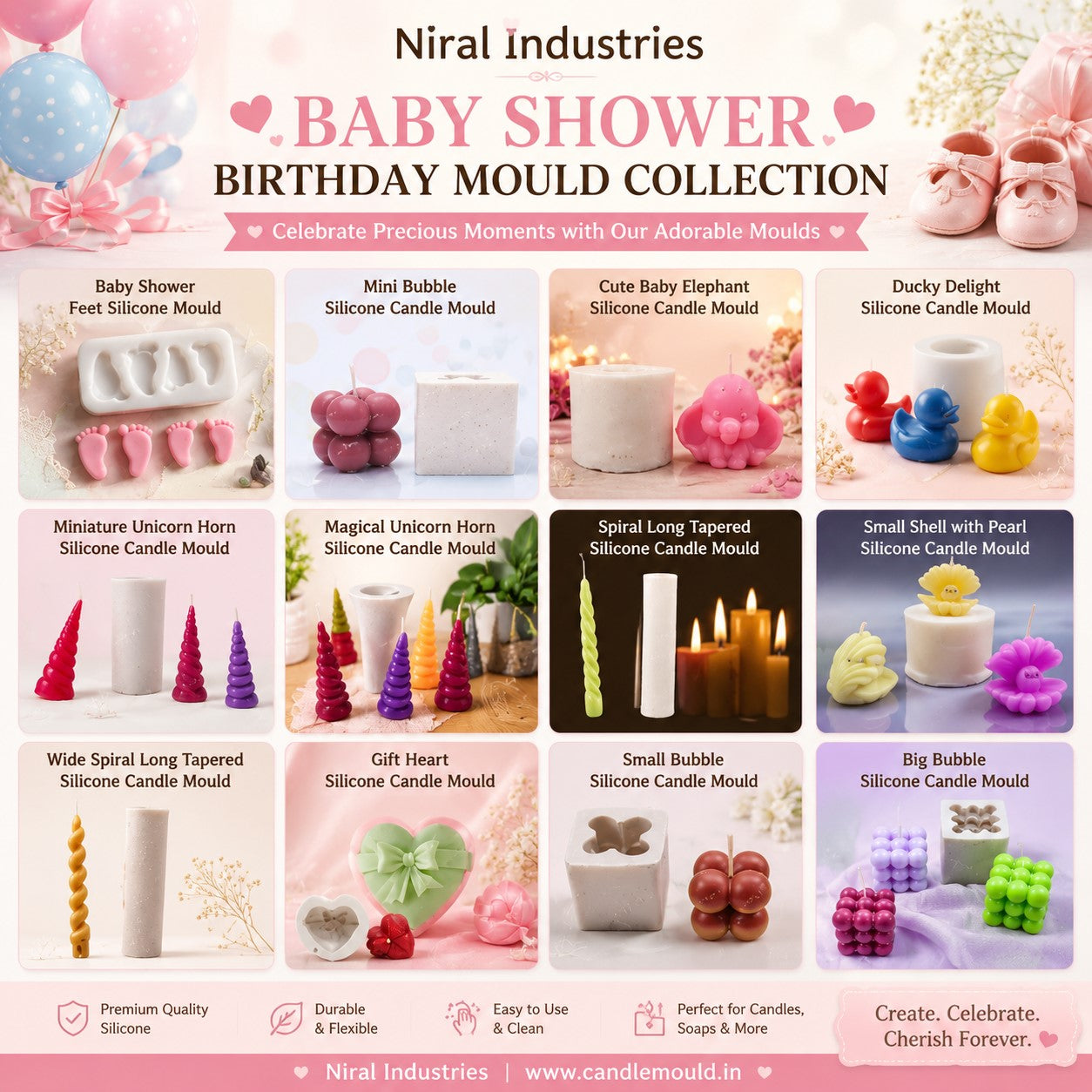 Baby Shower & Birthday Mould