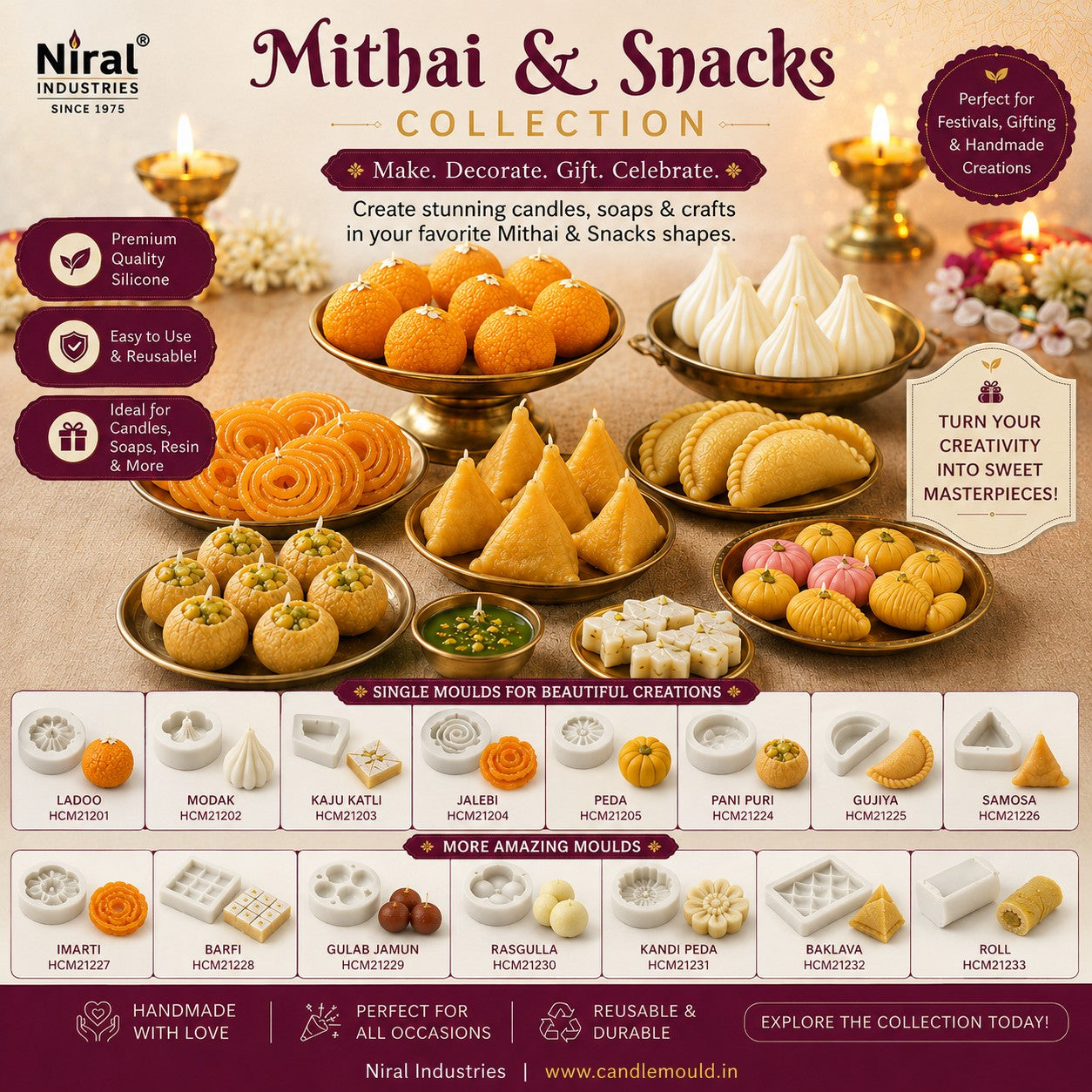 Mithai & Snacks Mould