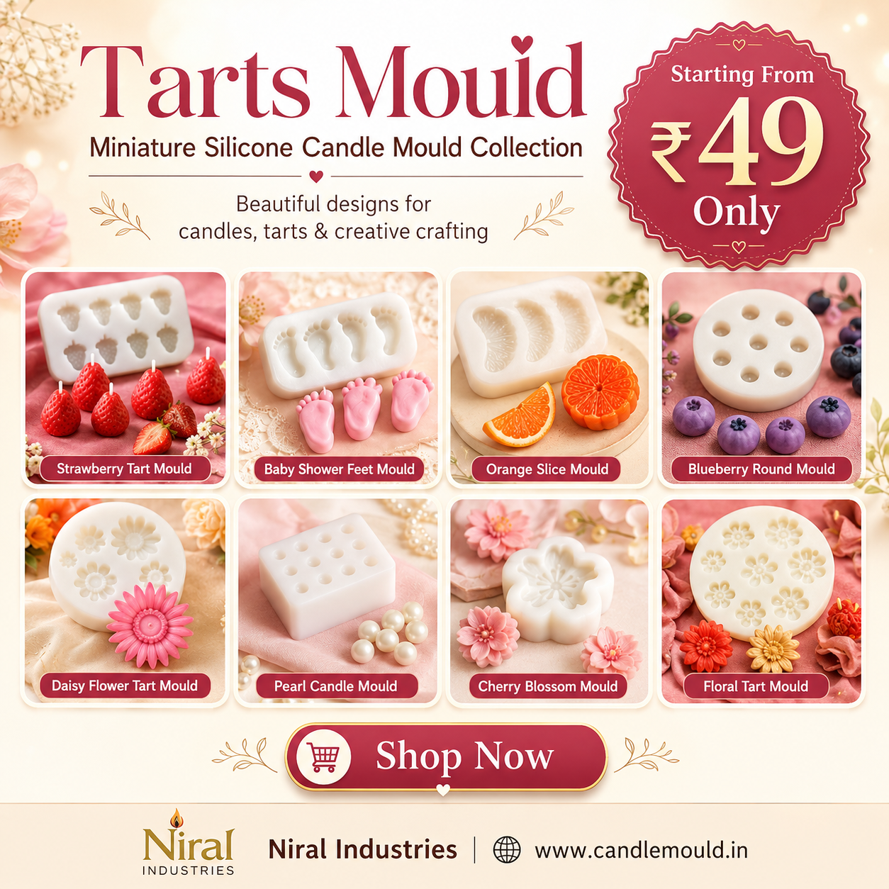 Tarts Mould