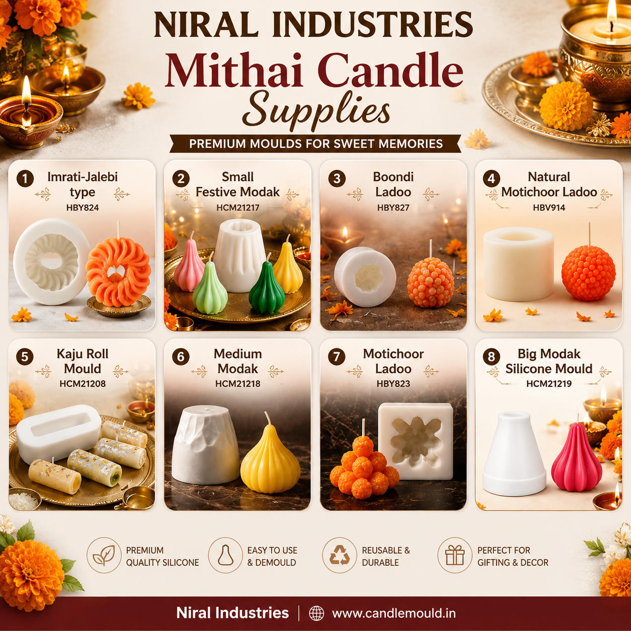 Mithai Candle Making Supplies