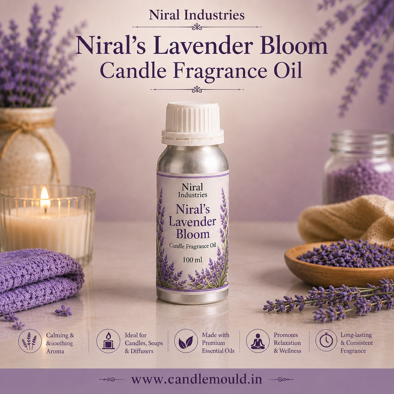 Lavender Bloom Candle Fragrance Oil Niral Industries