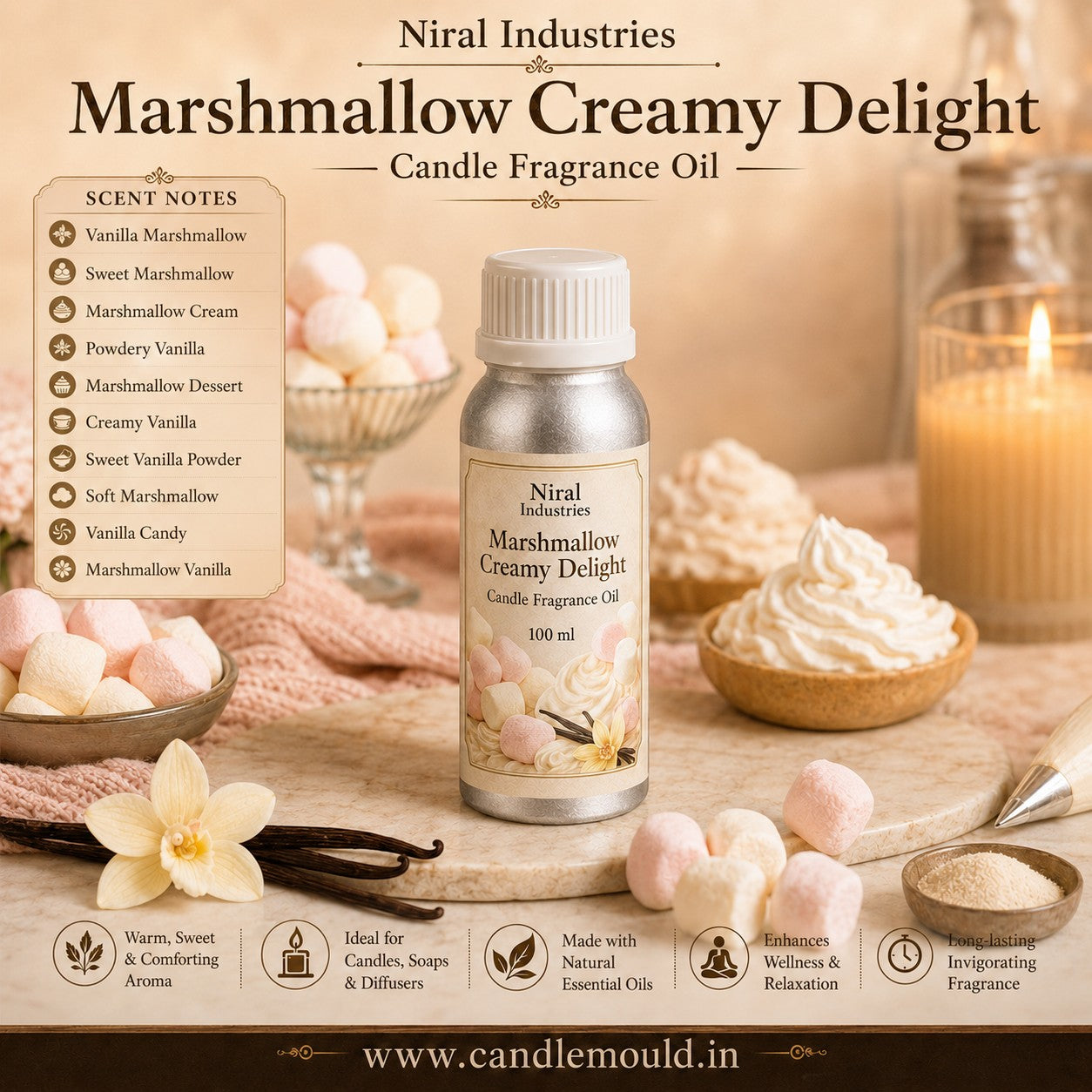 New Candle Perfume Fragrance Offer Collection Niral Industries