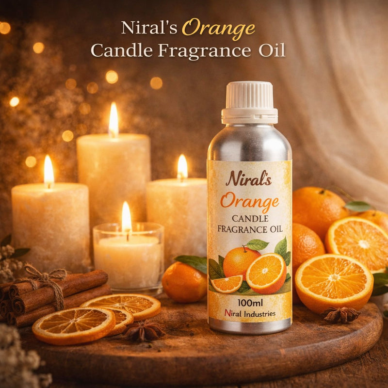 Niral’s Orange Candle Fragrance Oil