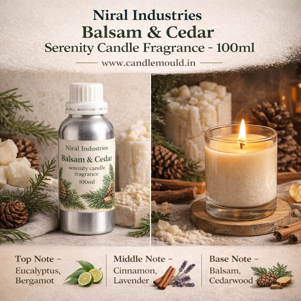 Candle fragrance 100 ml Below 700/- Offer Collection Niral Industries
