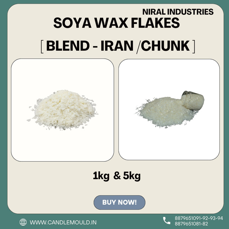 Niral's Soya Wax Flakes