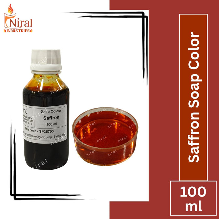 Niral's Saffron Soap Colour