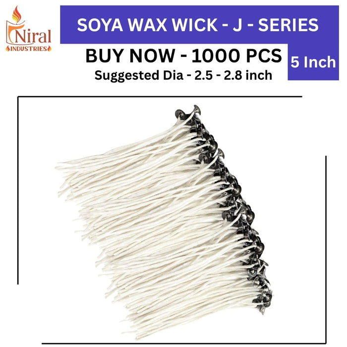 J Series Wick For Soya Wax