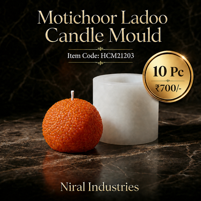 New Motichoor Ladoo Candle Mould HCM21203, Niral industries