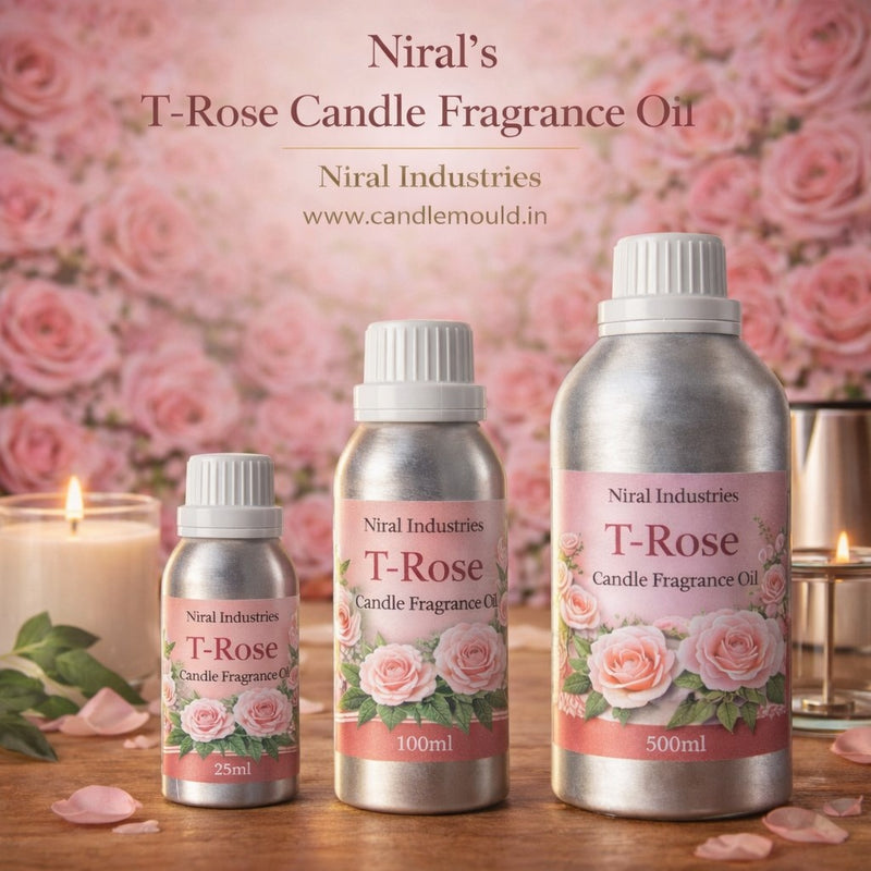 Niral’s  T-Rose Candle Fragrance Oil