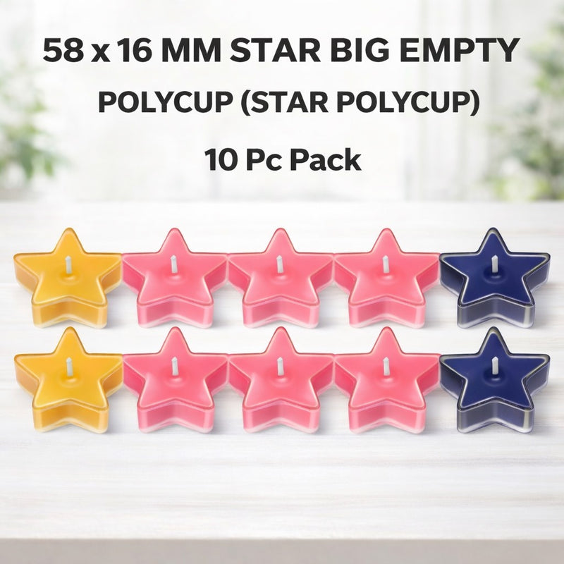 58 X 16 mm Star Big  Polycup (STAR POLYCUP) Niral Industries
