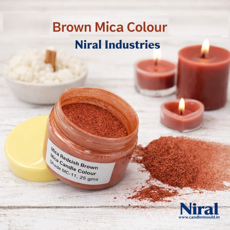 Brown Mica Colour Niral Industries