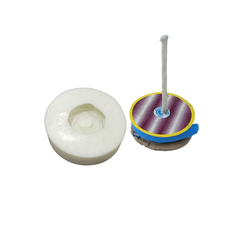 Niral Industries Ground Spinner Small Candle Mould HCM22573