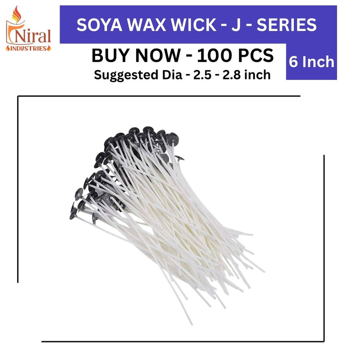 J Series Wick For Soya Wax