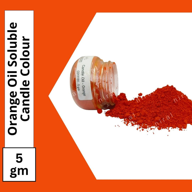 Orange Oil Soluble Candle Colour, Niral Industries