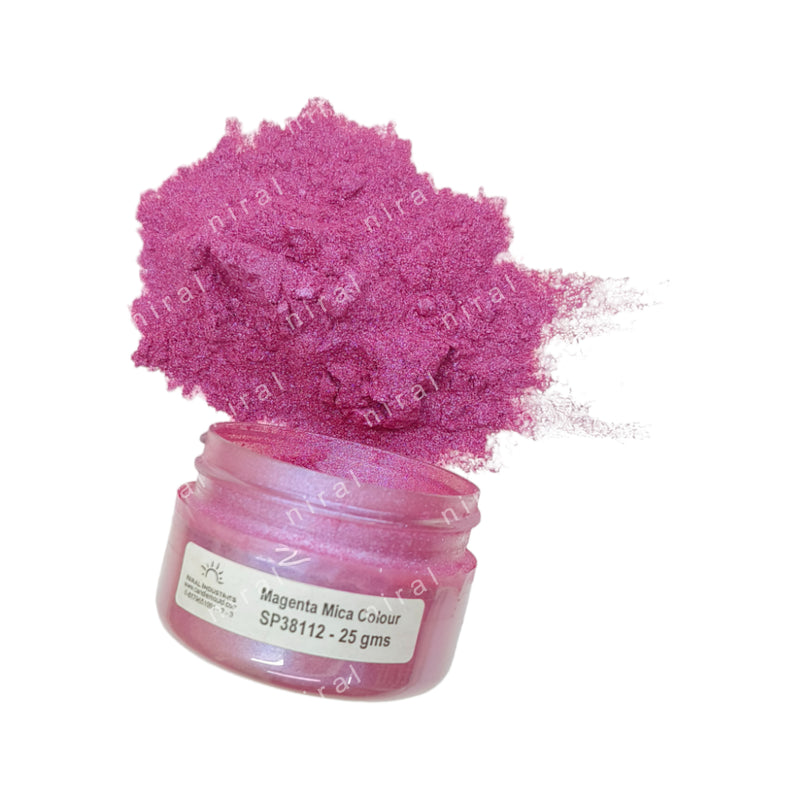 Magenta Mica Colour ,Candle, Soap, Resin Craft Niral Industries