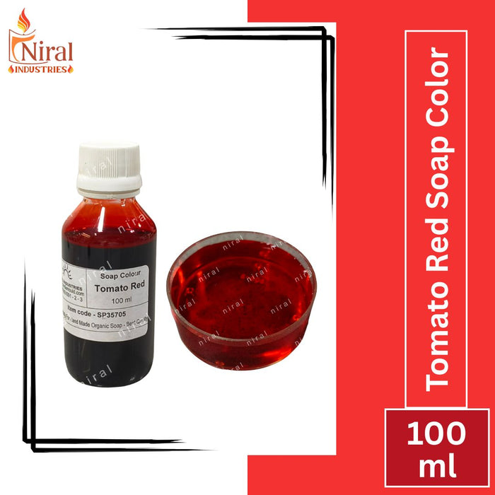 Niral's Tomato Red Soap Colour