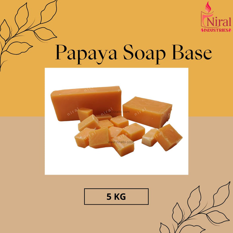 Niral's New Papaya Milk Soap Base