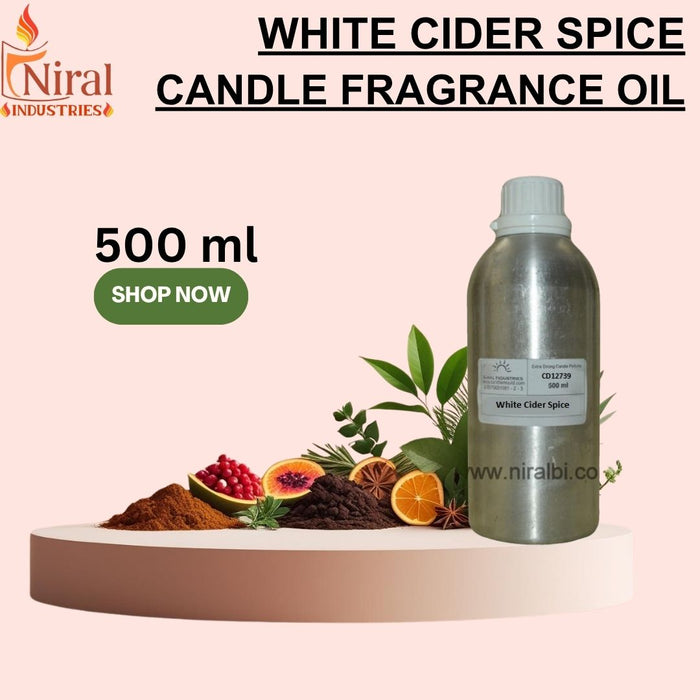 Niral’s White Cider Spice Candle Fragrance Oil