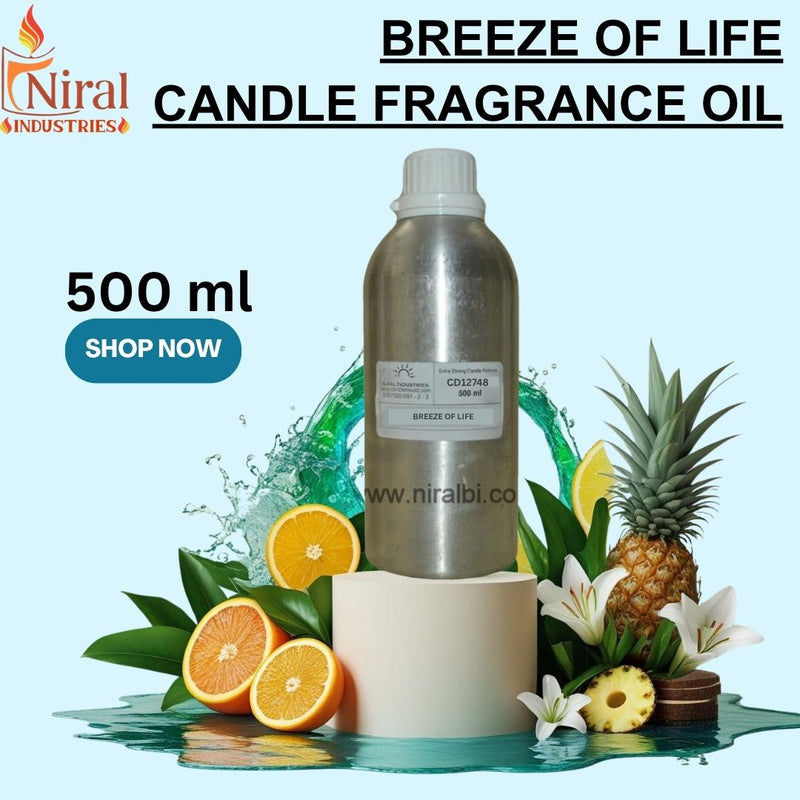 Niral’s industries Breeze of Life Candle Fragrance Oil (New)