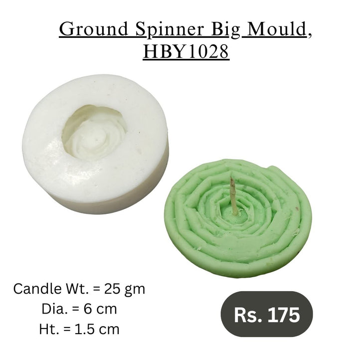 Niral Industries Ground Spinner Big Candle Mould