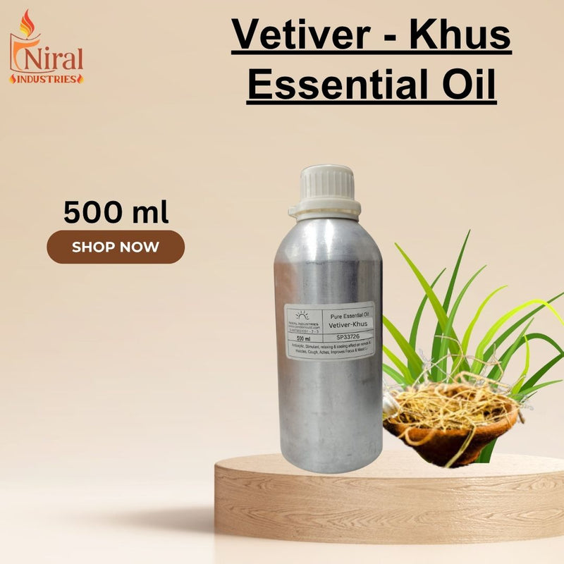 Niral's Vetiver - Khus Essential Oil