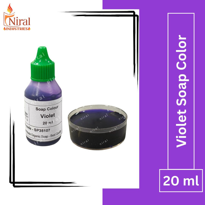 Niral's Violet Soap Colour