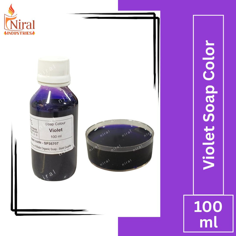 Niral's Violet Soap Colour