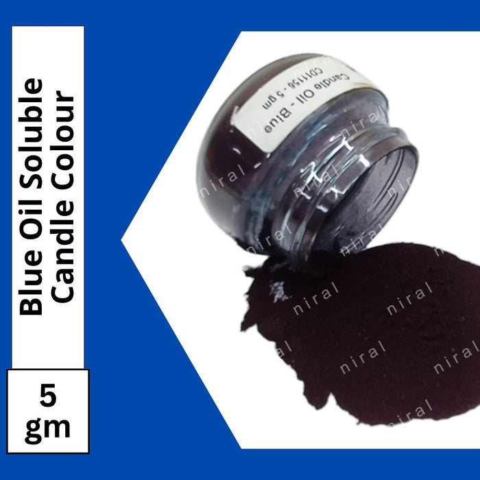 Blue Oil Soluble Candle Colour, Niral Industries