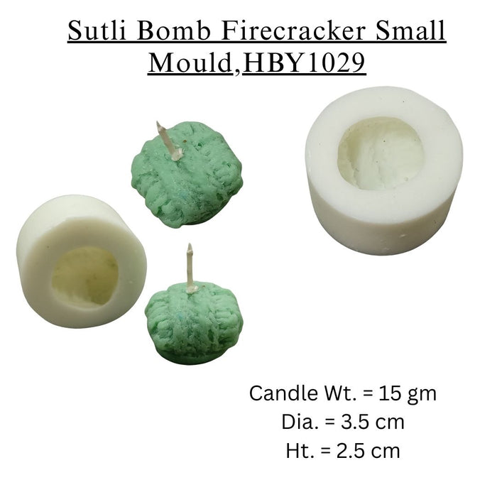 Niral Industries Sutli Bomb Small Firecracker Candle Mould