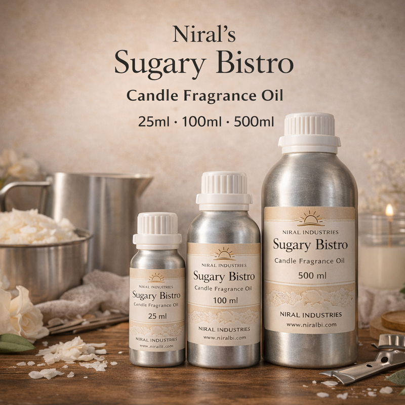 Niral’s Sugary Bistro Candle Fragrance Oil