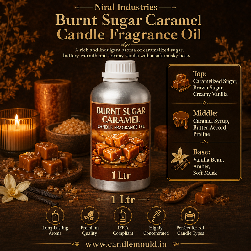 Burnt Sugar Caramel Candle Fragrance Oil Niral Industries