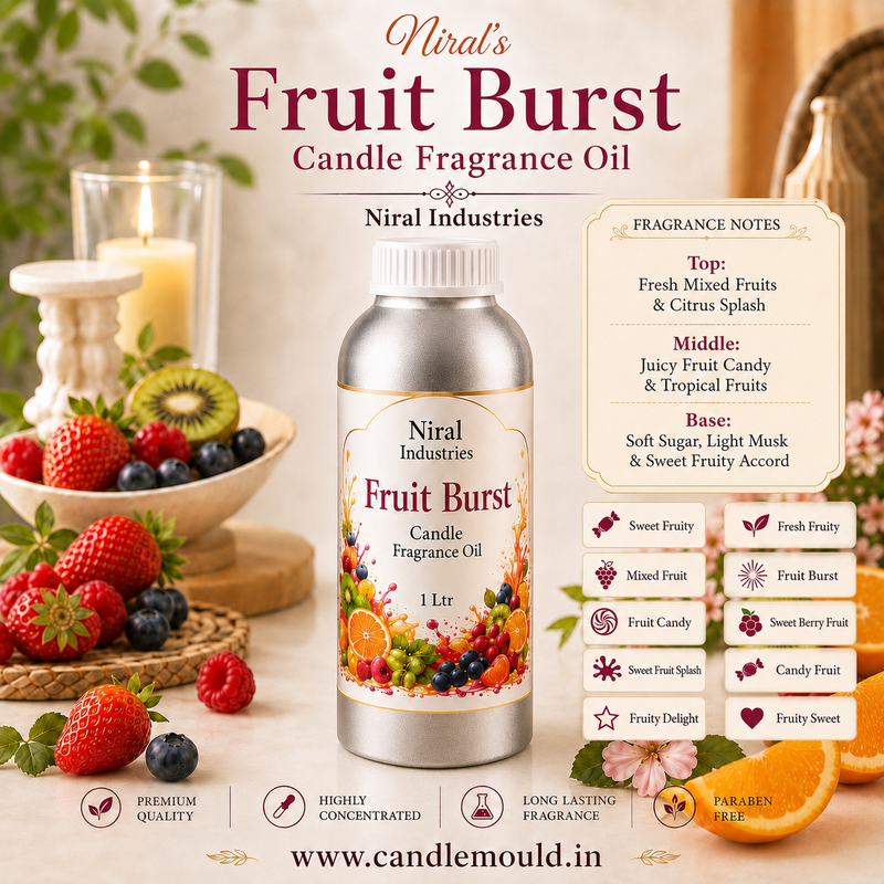 Fruit Burst Candle Fragrance Oil CD12182 Niral Industries
