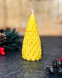 Small Pine Texture Candle Mould Premium Silicone -HBY1048 Niral Industries.