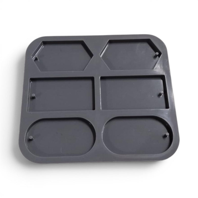 Rectangle 6 Cavity Wax Mould - RC71402 Niral industries