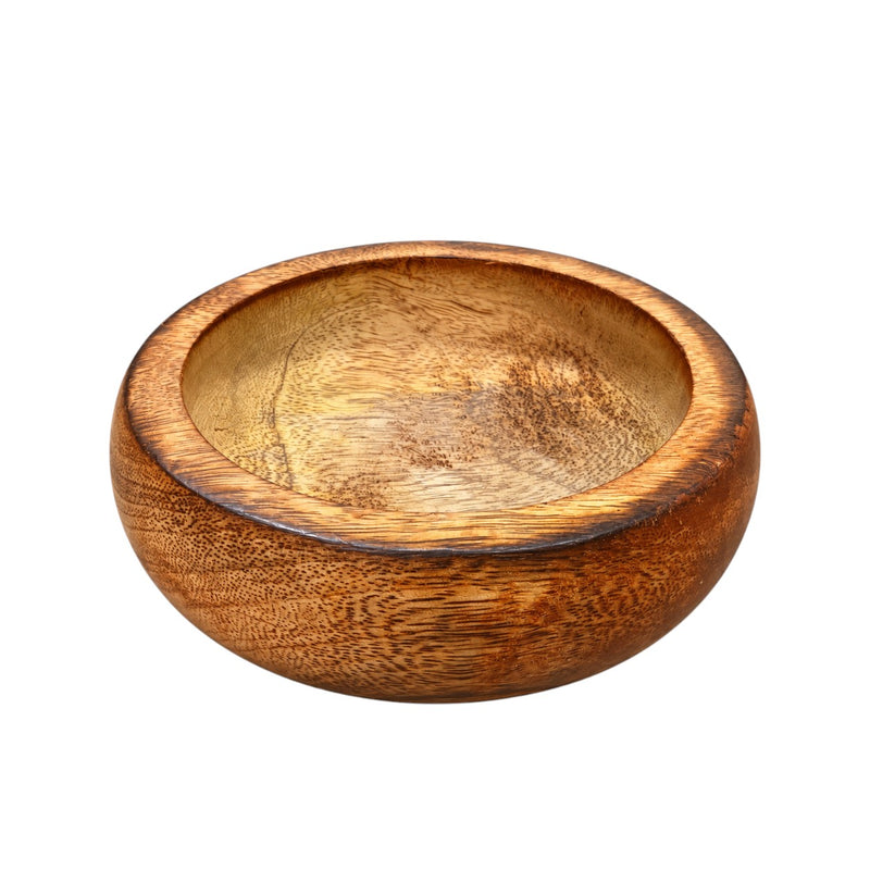 Wooden Round Urli 4 Inch CD13902  Niral Industries