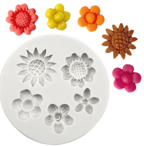 Multi-Flora Blossom Candle Mould | Premium Silicone Flower Mold-HCM21713