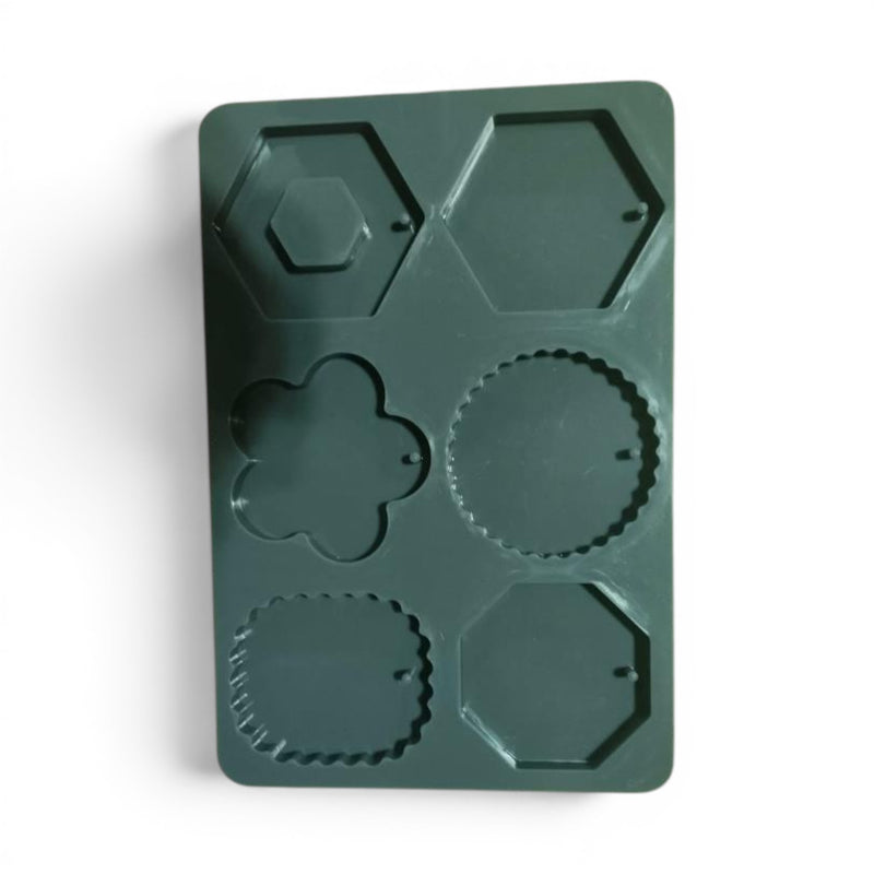 Hexagon 6 Cavity Wax Mould - RC71404 Niral industries
