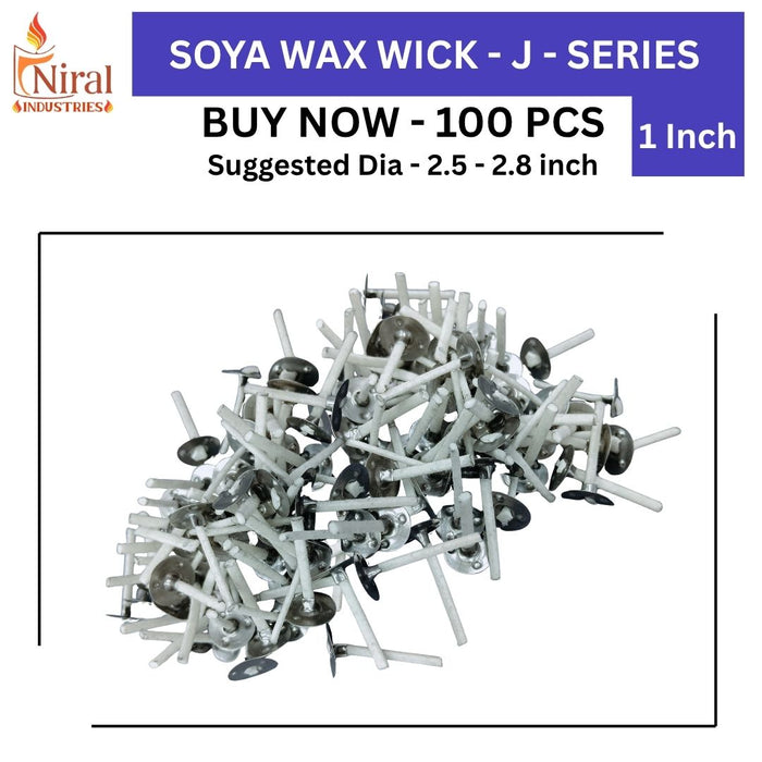 J Series Wick For Soya Wax