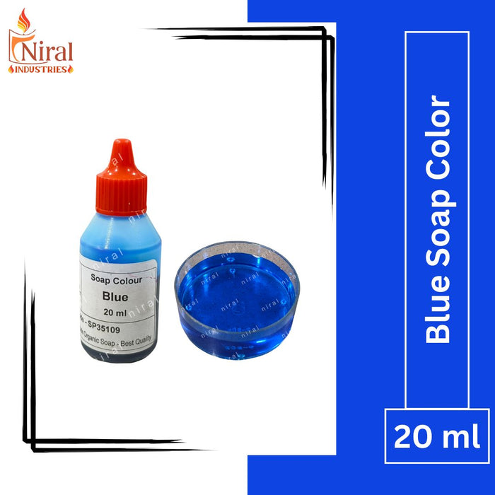 Niral's Blue Soap Colour