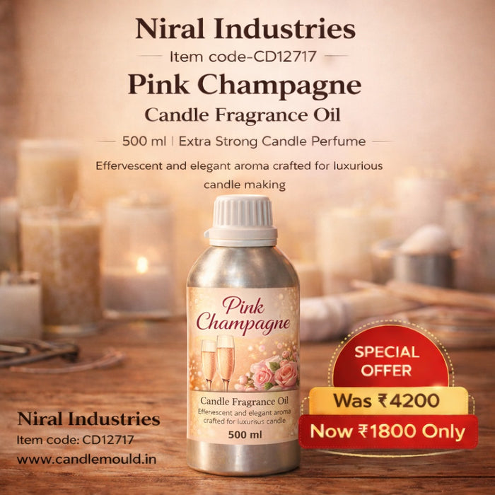Niral’s Pink Champagne Candle Fragrance Oil