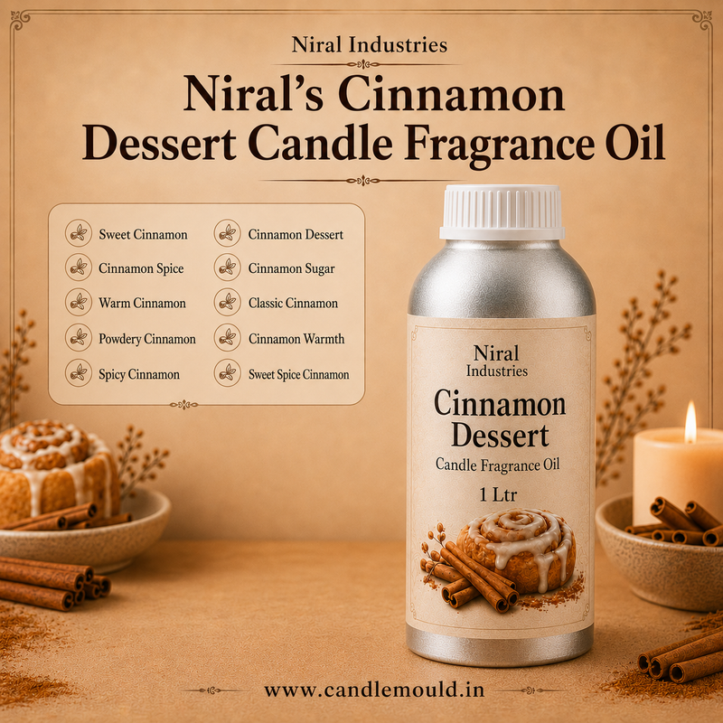 Cinnamon Dessert Candle Fragrance Oil  Niral Industries