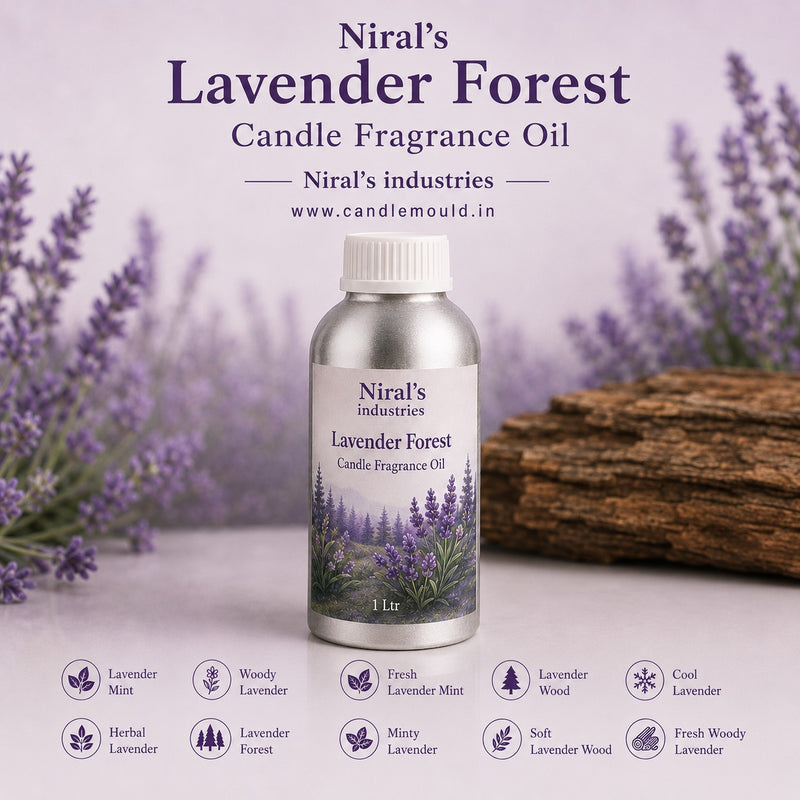 Lavender Forest Candle Fragrance Oil Niral industries