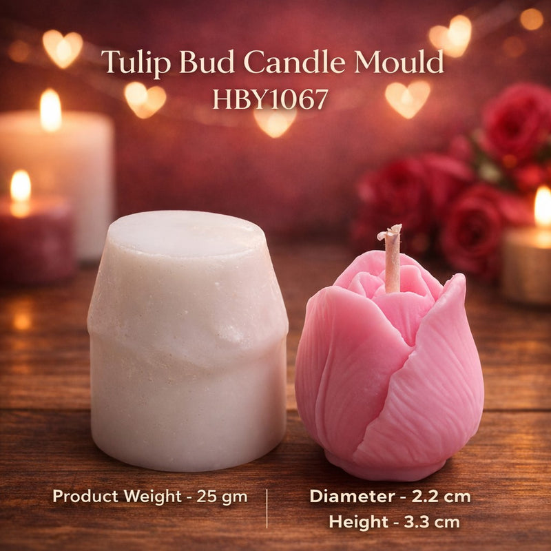 Tulip Bud Candle Mould HBY1067 Niral Industries