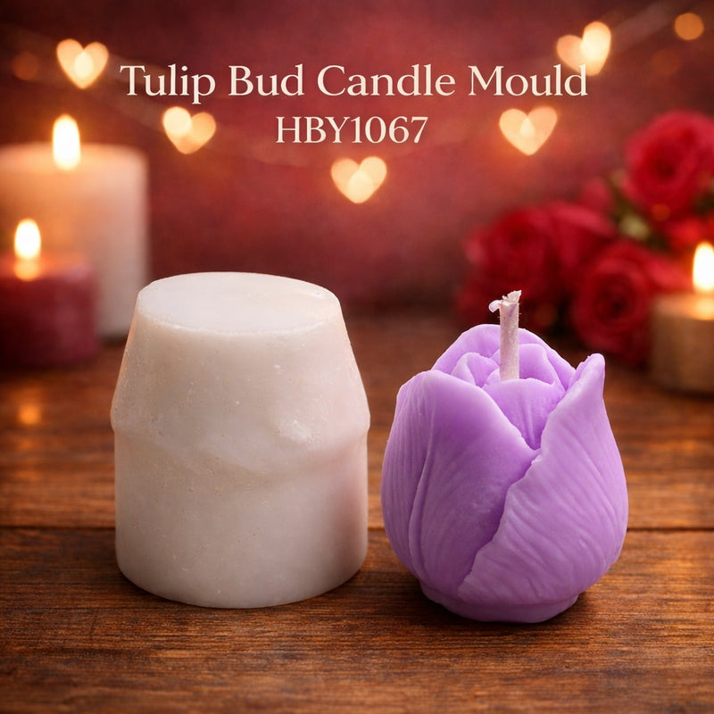 Tulip Bud Candle Mould HBY1067 Niral Industries