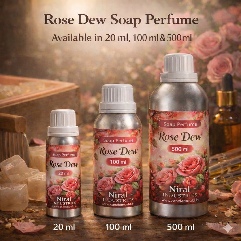 Niral's Rose Dew Soap Fragrance Oil