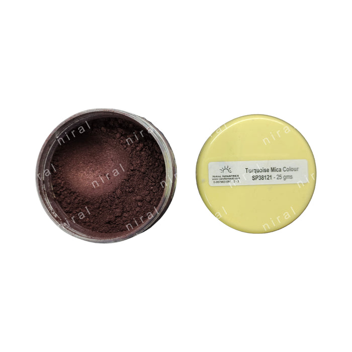 Turquoise Mica Colour Candle, Soap, Resin Craft Niral Industries