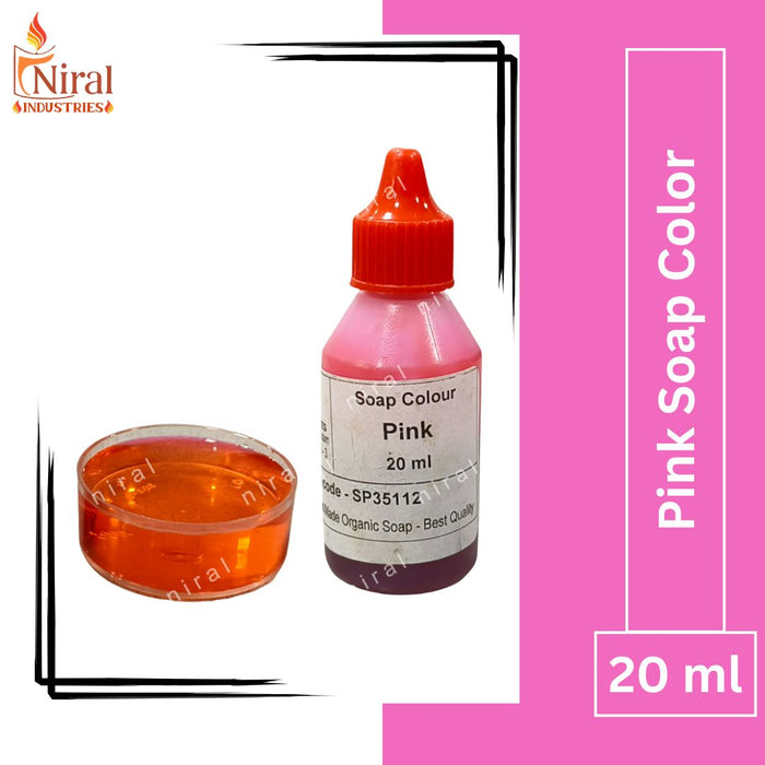Niral's Pink Soap Colour