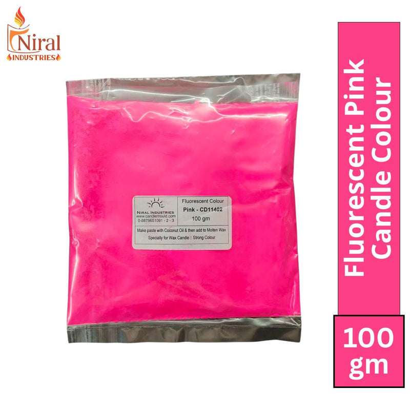Fluorescent Candle Color Set (6 Shades, 100 gm)