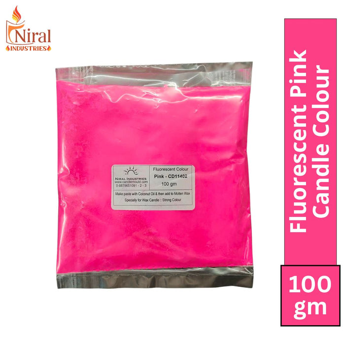 Fluorescent Candle Color Set (6 Shades, 100 gm)