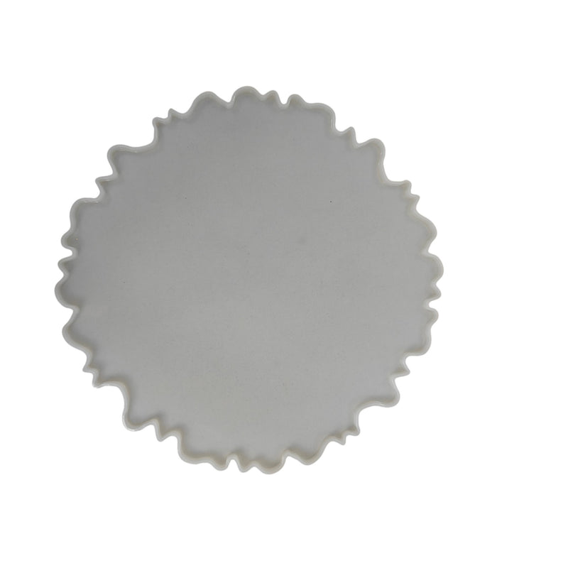 Zig Zag Round Resin Coaster Mould